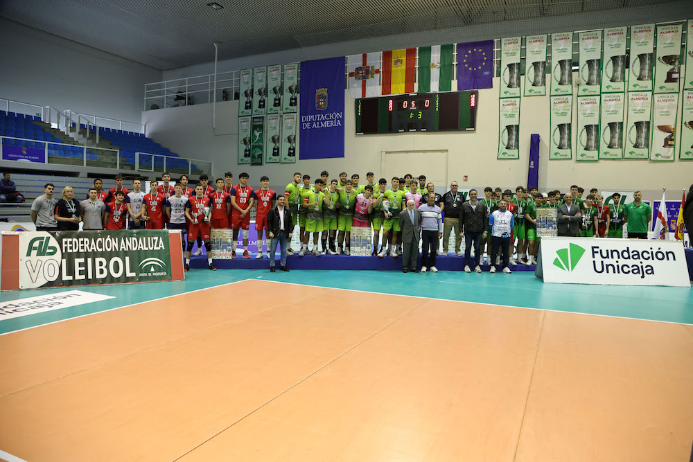 Orgullo de voleibol andaluz en el CADEBA Junior 2025