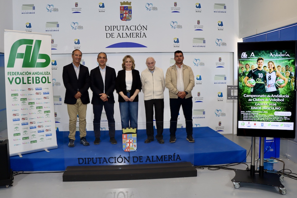 La provincia de Almería acogerá el Campeonato Junior masculino de Andalucía de Clubes de Voleibol 2026