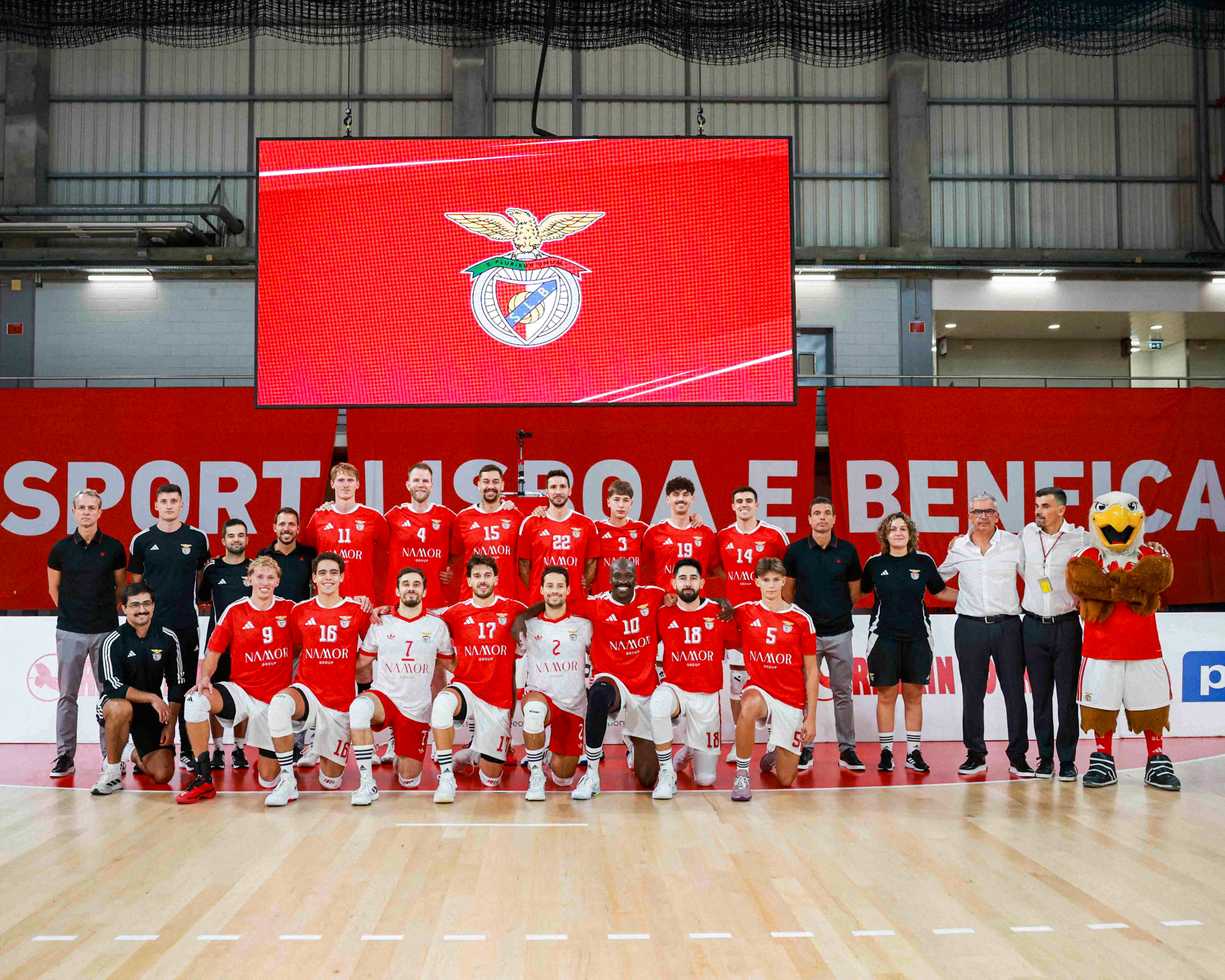 Plantilla masculina del SL Benfica.